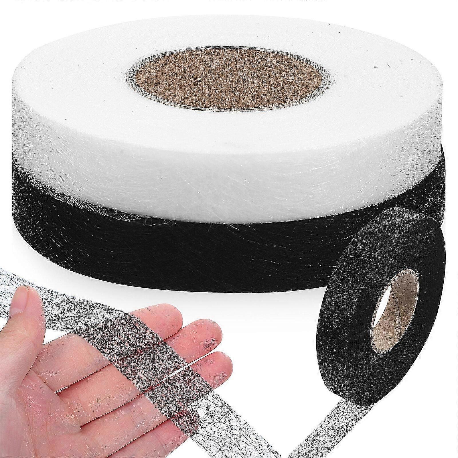 2 Rulo Hem Bantlar Kumaş Bantlar Demir On Hemming Bant Çift Taraflı Etek Bant Kumaş Bant Hayır Dikiş