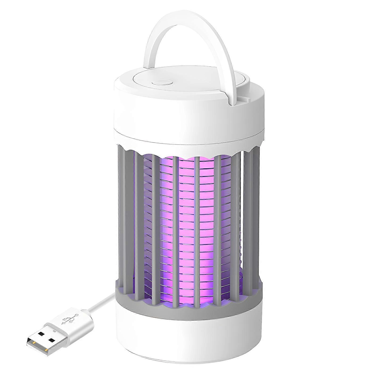 Electric Shock USB Mosquito Killer Lamp, AntiMosquito Light, Rechargeable Zapper