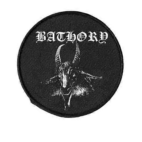 Bathory Goat Sew-On Circle Patch