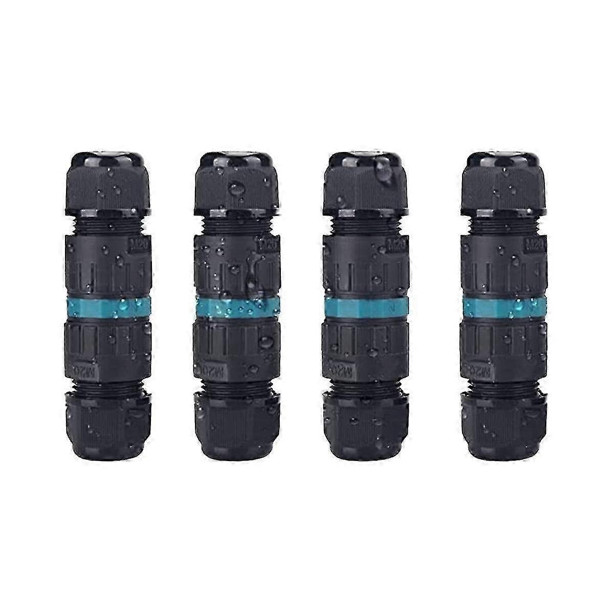 Cable Connector Waterproof Grounding Cable Connection Sleeve 3-Core Cable Connection Suitable For 5-9Mm