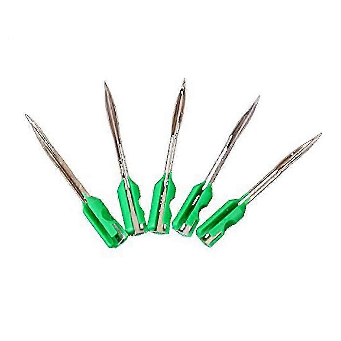 Groene Garment Tagging Steel Needles (5 stuks in één doos)