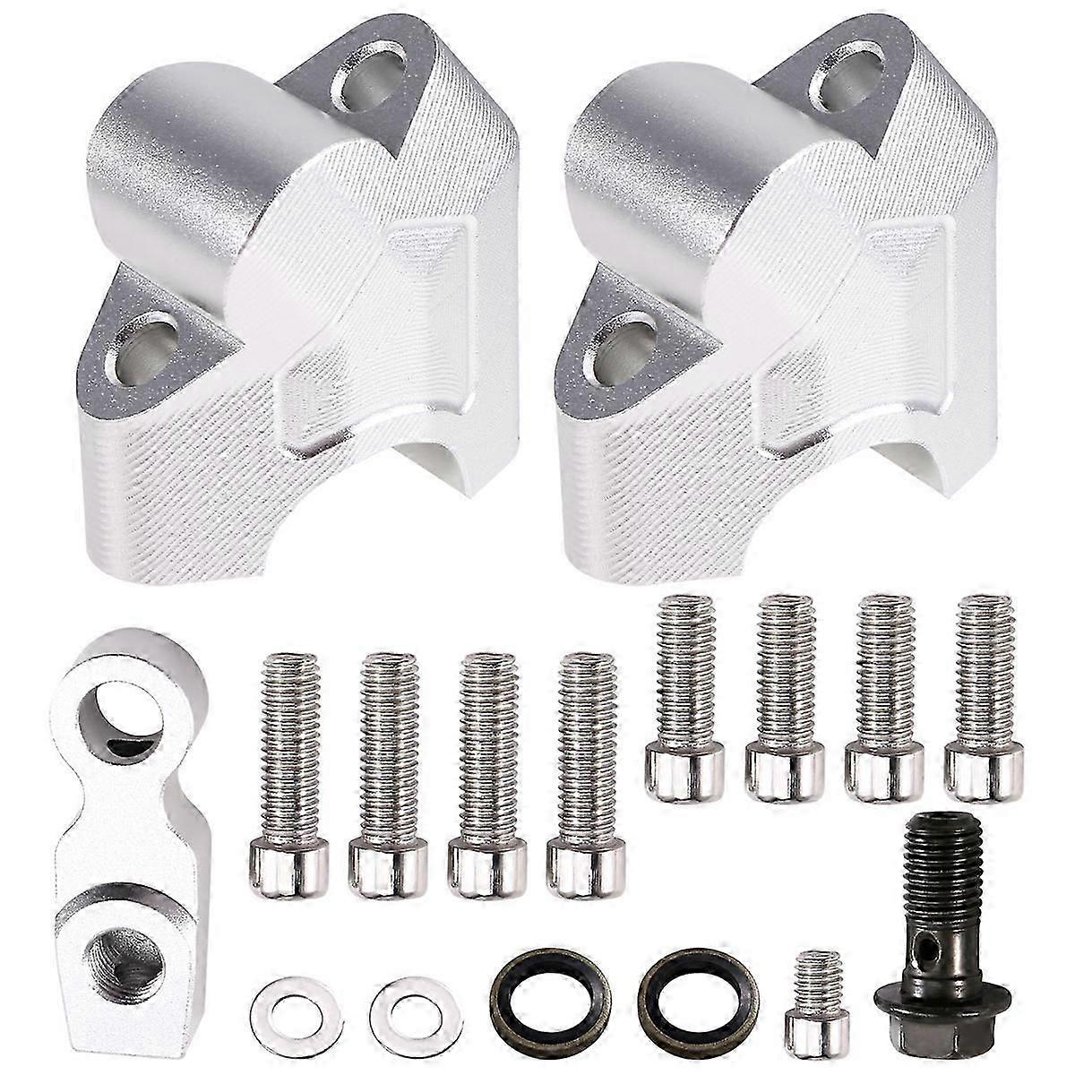 Motorcycle Accessories Handlebar Riser for Silver