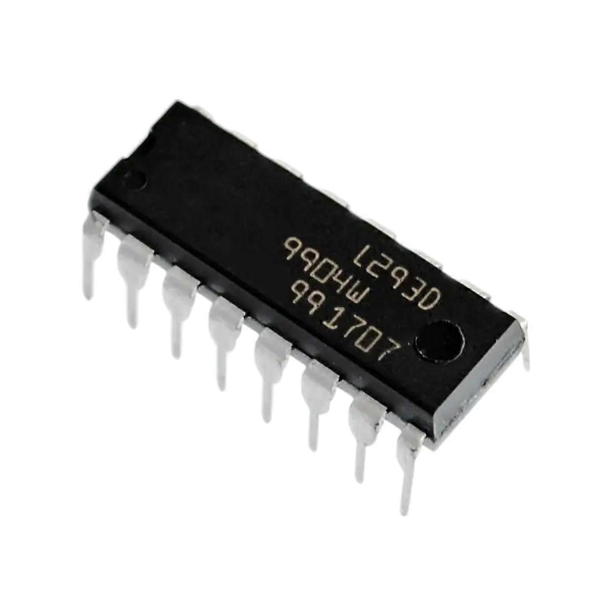 50PCS L293D Stepper Motor Driver PushPull Four Channel Motor Driver IC 36V 600mA Ref: 8460