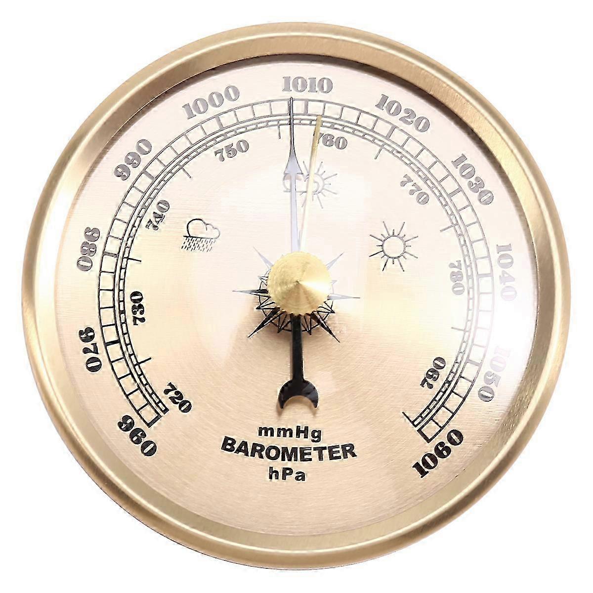 70mm Atmospheric Home Barometer Weather Forecasting Instrument Aneroid Barometer Gas Pressure Gauge