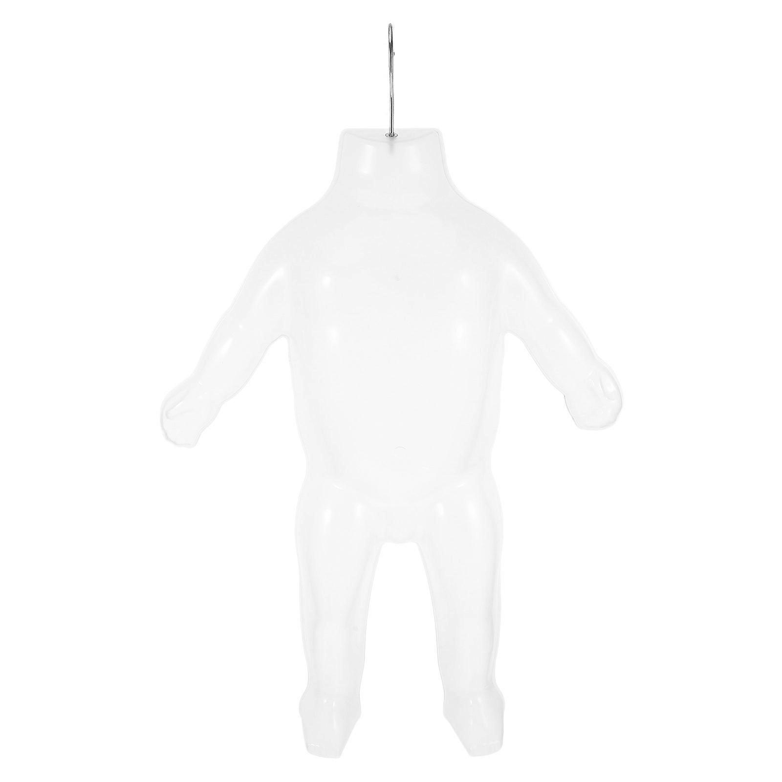 Lightweight Plastic Full Body Mannequin for Retail Display with Detachable Features and Easy Storage