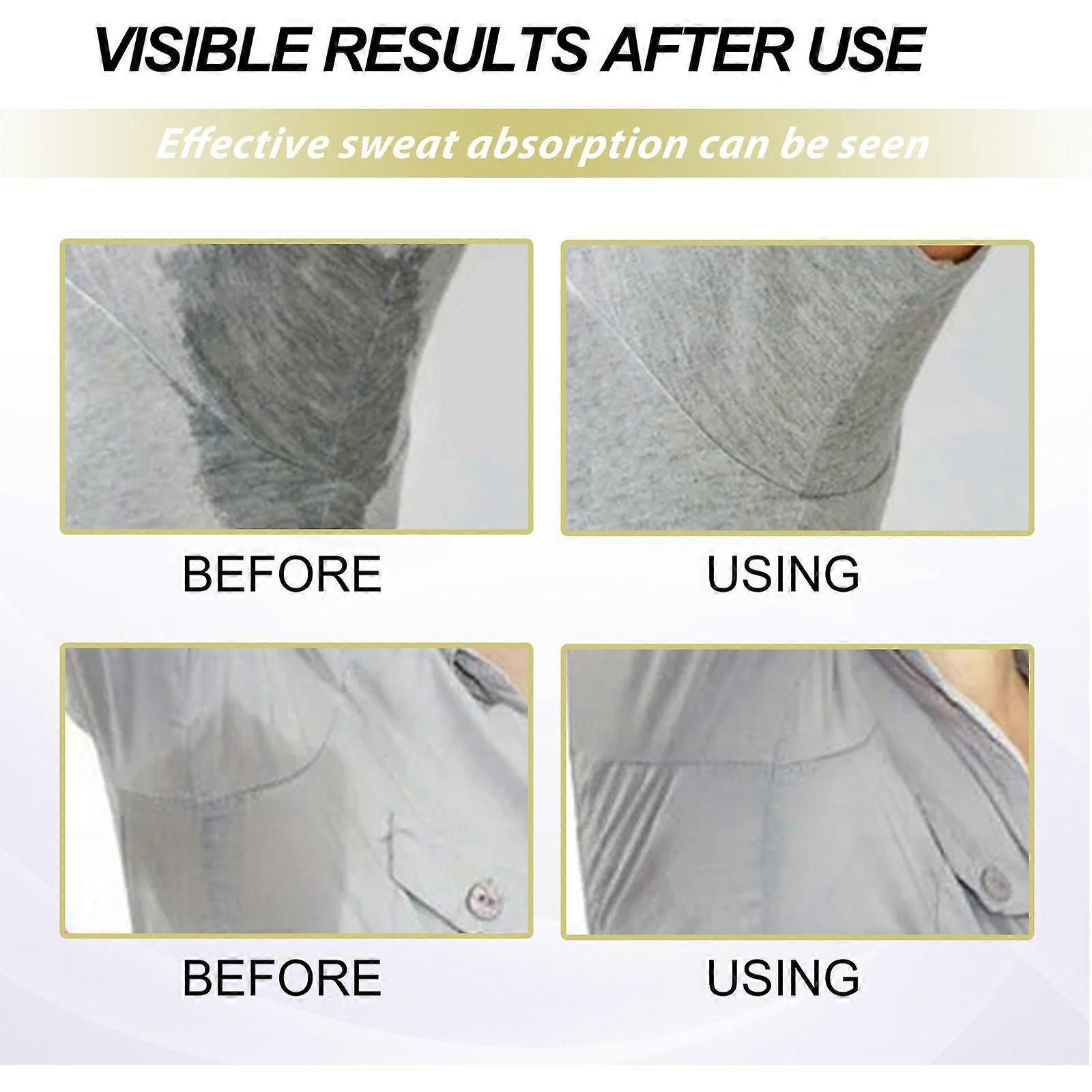 A1 3PC underarm sweat absorbent patch underarm sweat absorbent invisible