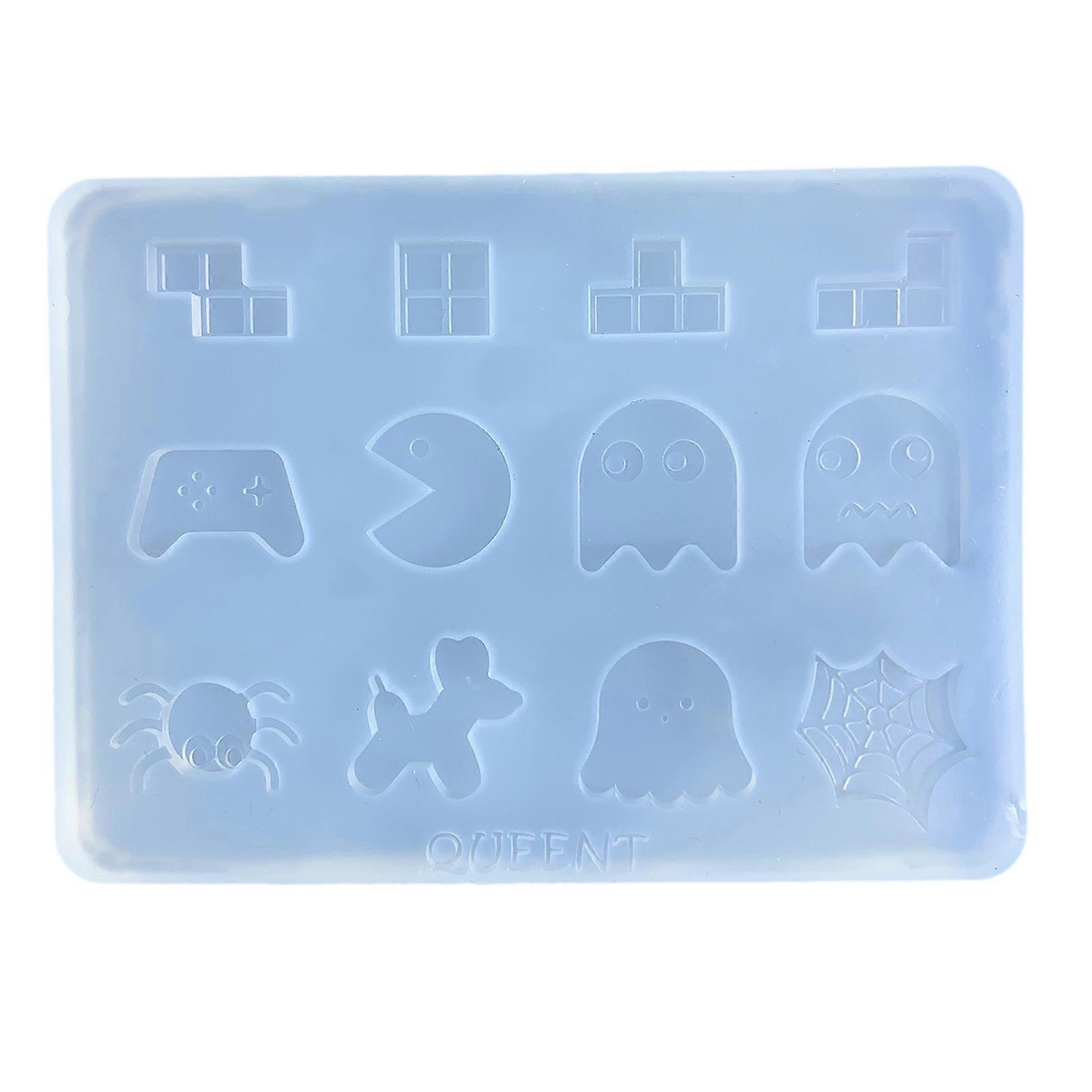 חלקי משחק סיליקון עובש חלול אפוקסי שייקר סתימות סיליקון תבניות אפוקסי שרף מילוי עובש עבור חול טובעני שרף תבניות ססגוניות