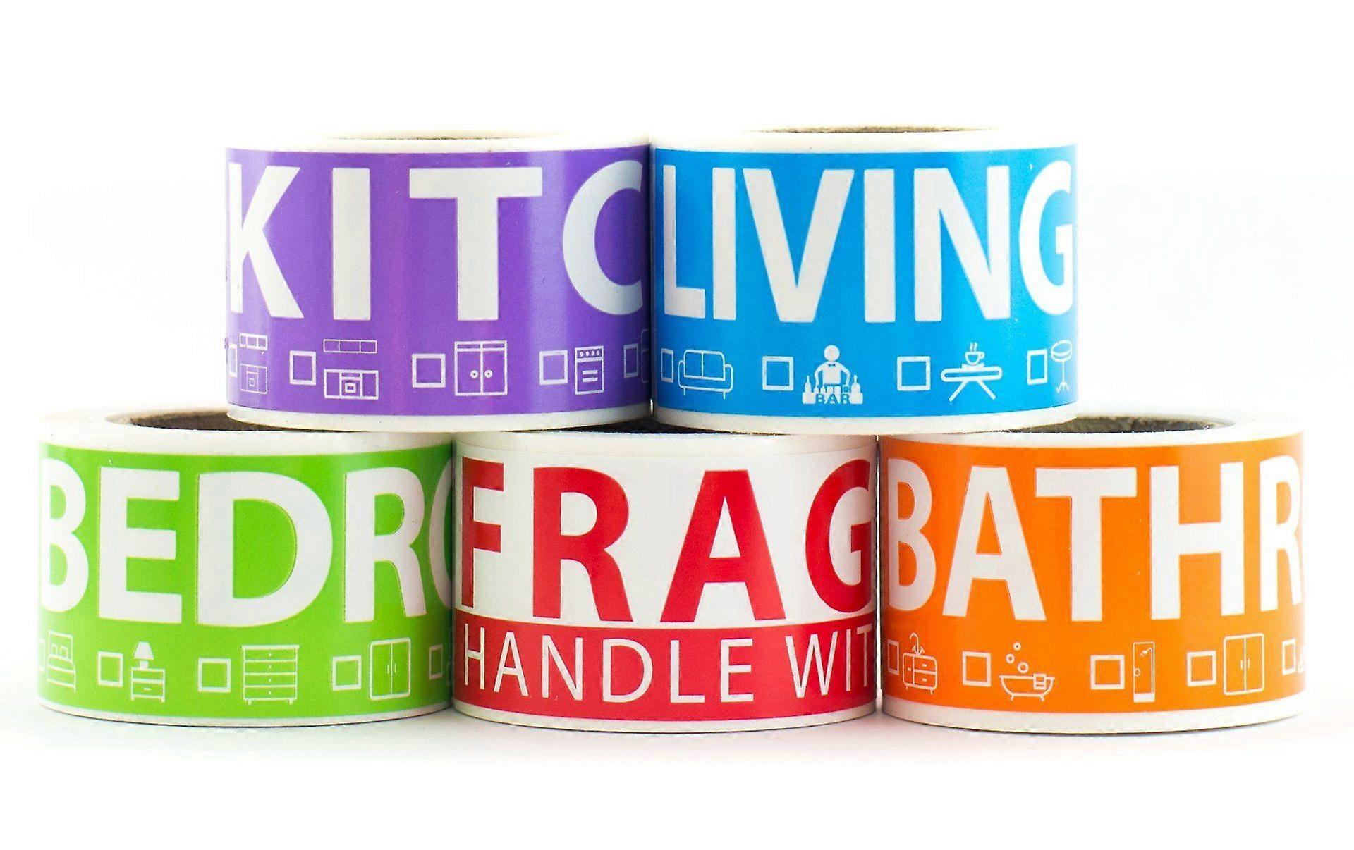 5 rolls of 250 mobile marking labels