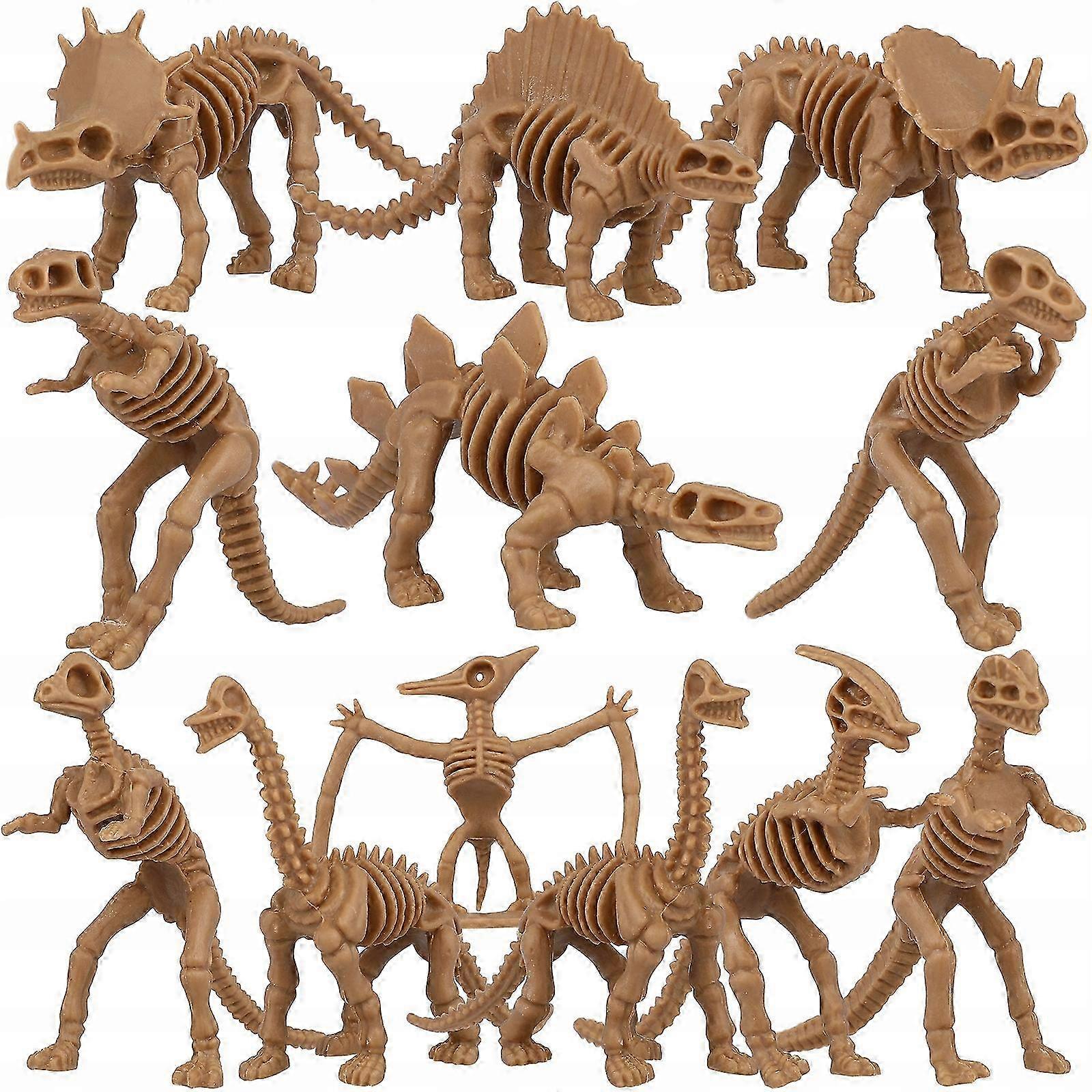 12 Pcs Dinosaur Bones Simulation Dinosaur Toys