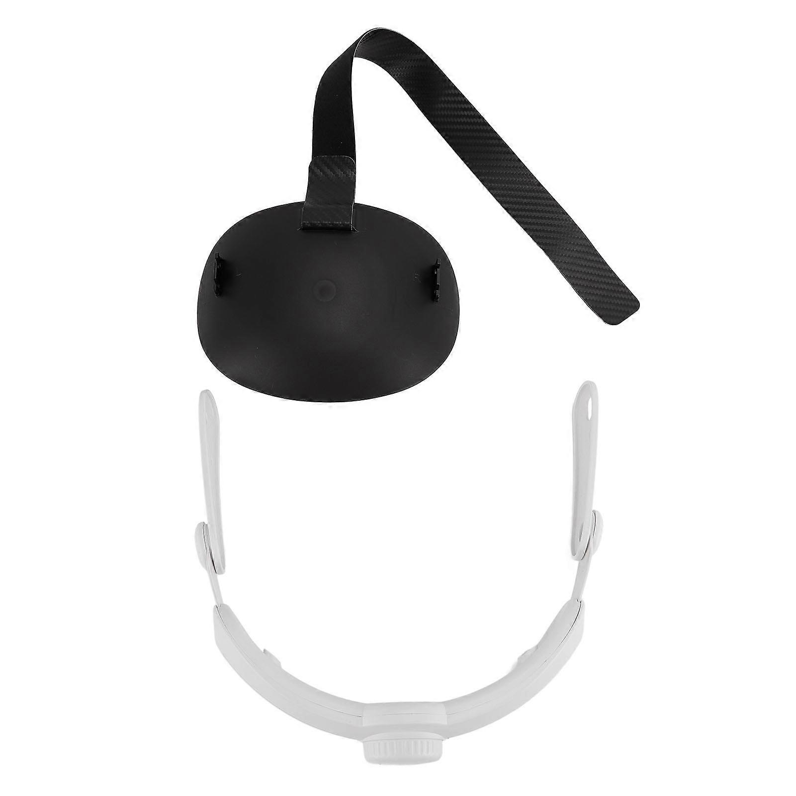 Head Strap for Meta 3 Headset ABS Adjustable Folding VR Headset Accessories Strap Replacement with Sponge Pad for Virtual Reality 