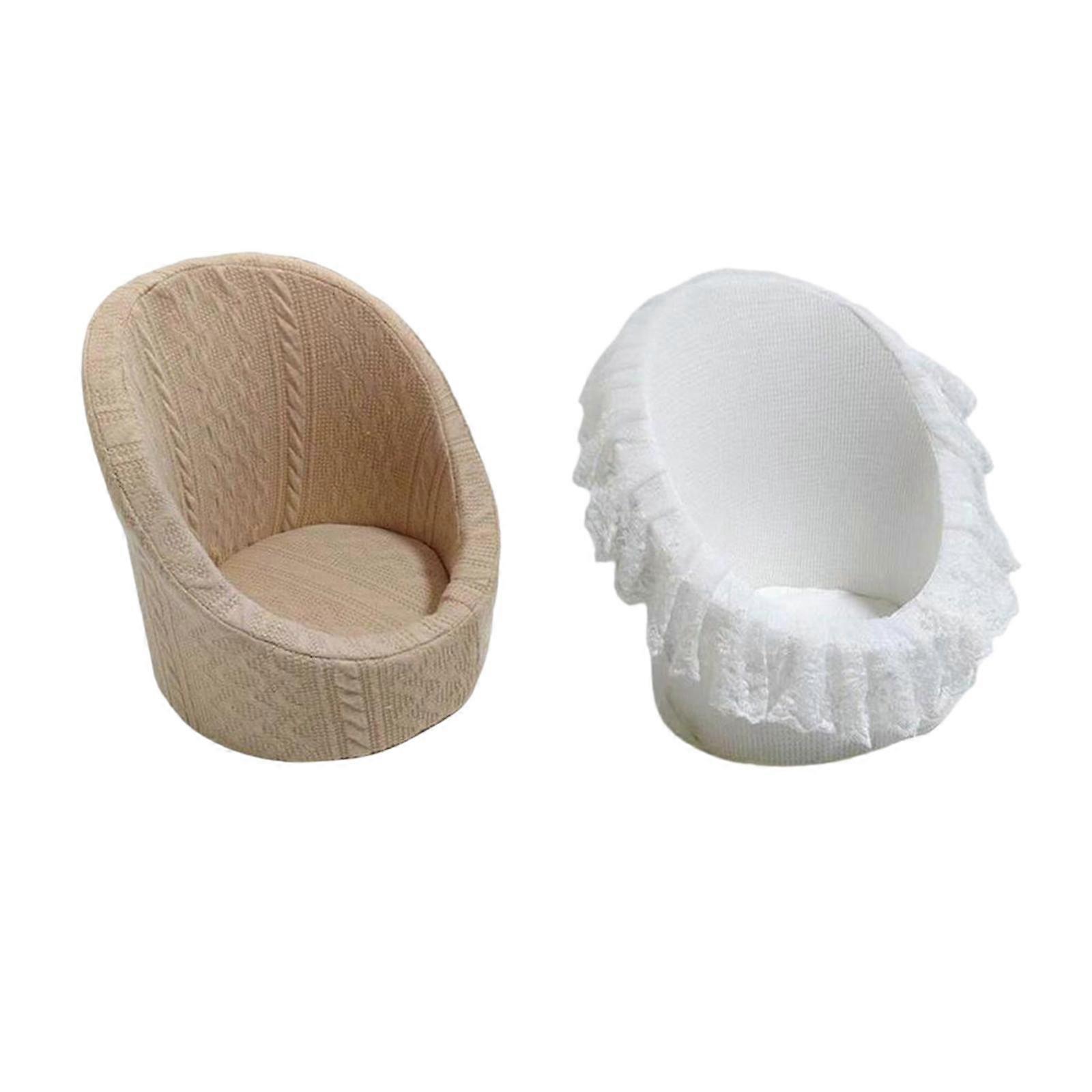 2Pcs νεογέννητο Photo Props Baby Photography Accs Καναπέδες Photo Studio Props