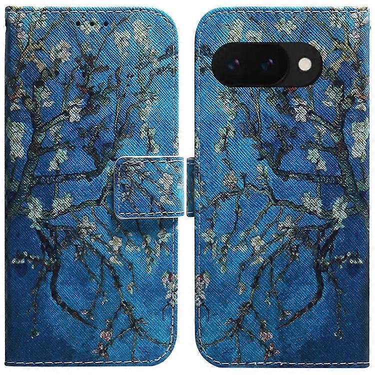Compatible For Google Pixel 9a Wallet Case Pattern Print Leather Phone Cover