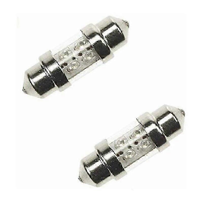 2x LED Ampoule 12V 8W for Suitable Brands, Dimensions 11x30mm