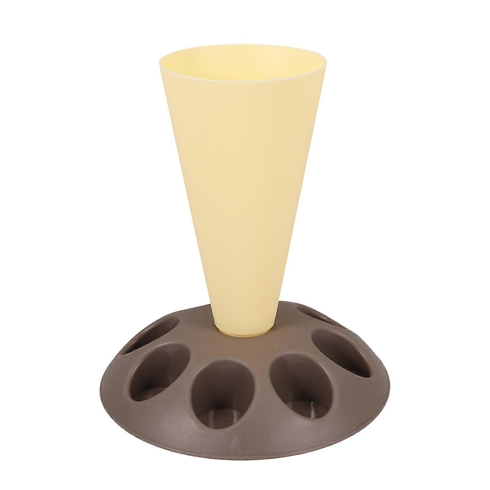 Pastry Bag Holder Stand with Tip Slots – Versatile Piping Bag Organizer for Cake Decorating, Quick Tip Change & Easy Cleaning, Essential Baking Tool