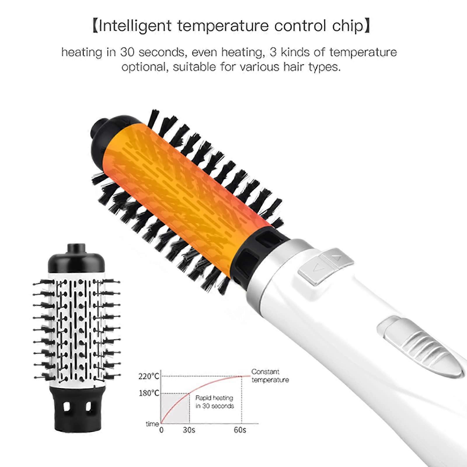 Multi-Function Automatic Rotating Style Hair Dryer with Diffuser Blow Comb Hot Air Brush Round Brush EU Plug