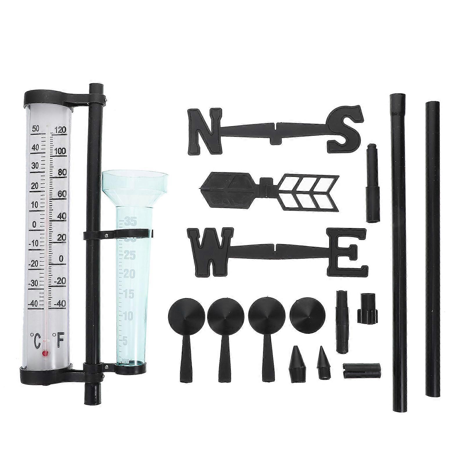One Garden Weather Tool Assessing Wind Temperature and Rainfall Levels