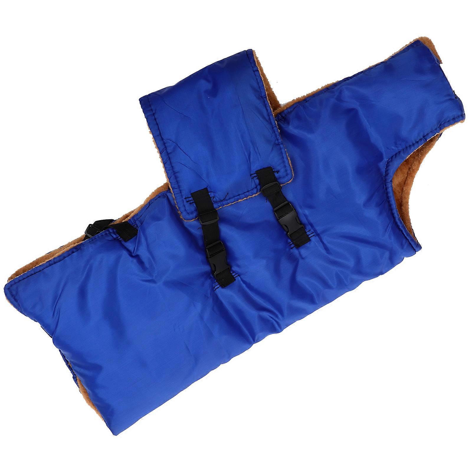 Thickened Warm Calf Vest with Belly Protection for Cow and Goat Soft, Lightweight, Insulated Winter Jacket for Farm Animals, Cold