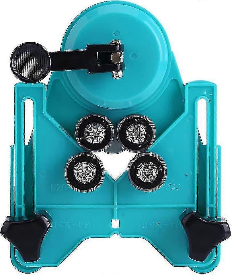 Adjustable Diamond Hole Saw Bit for Glass with 0.2-3.1inch / 4mm-80mm Size Range, Includes Aperture Locator and Holder Assembly Guide