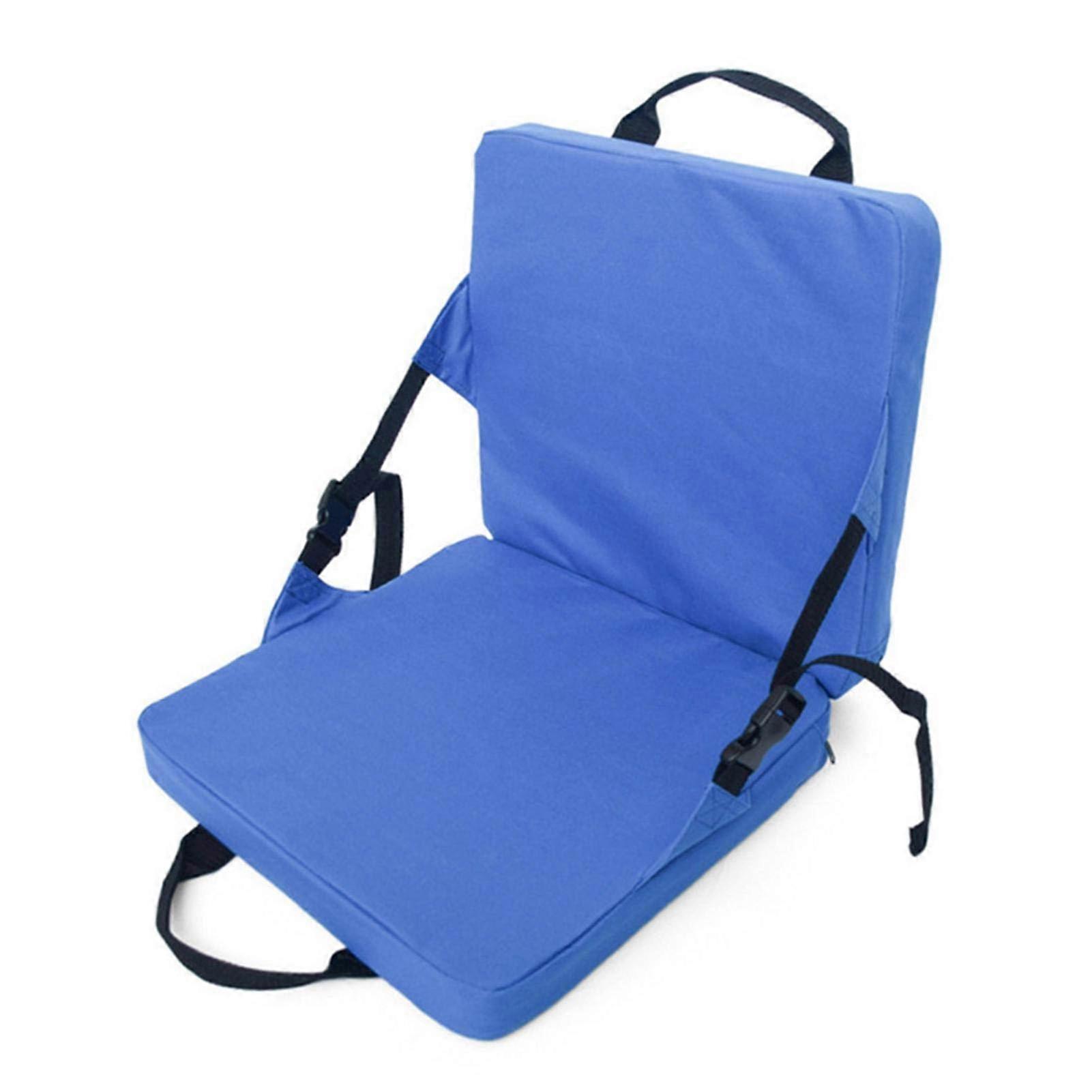Kayak Seat with Backrest, Padded Waterproof Portable Foldable Seat Cushion for Kayaking, SUP, and Stadium Use