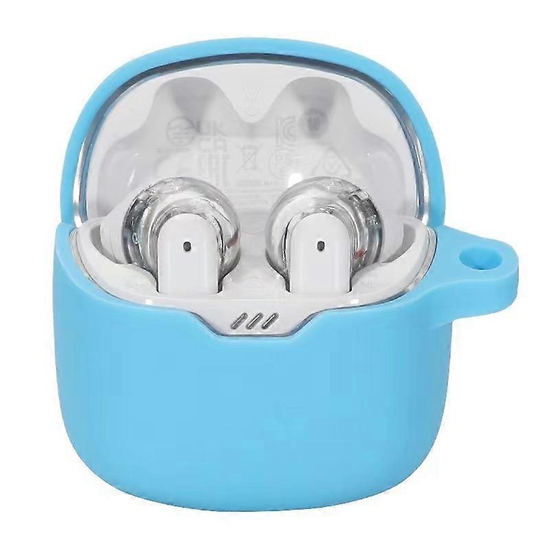 j5y For JBL Tune Flex Shockproof Case Bluetooth-compatible Earbuds b0s Protector Anti-Drop Silicone 
