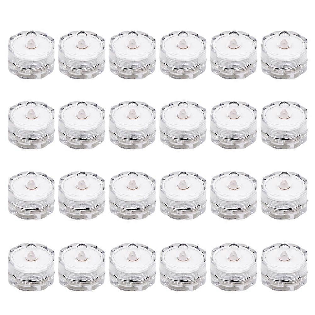 Lot de 24 bougies LED étanches pour éclairage