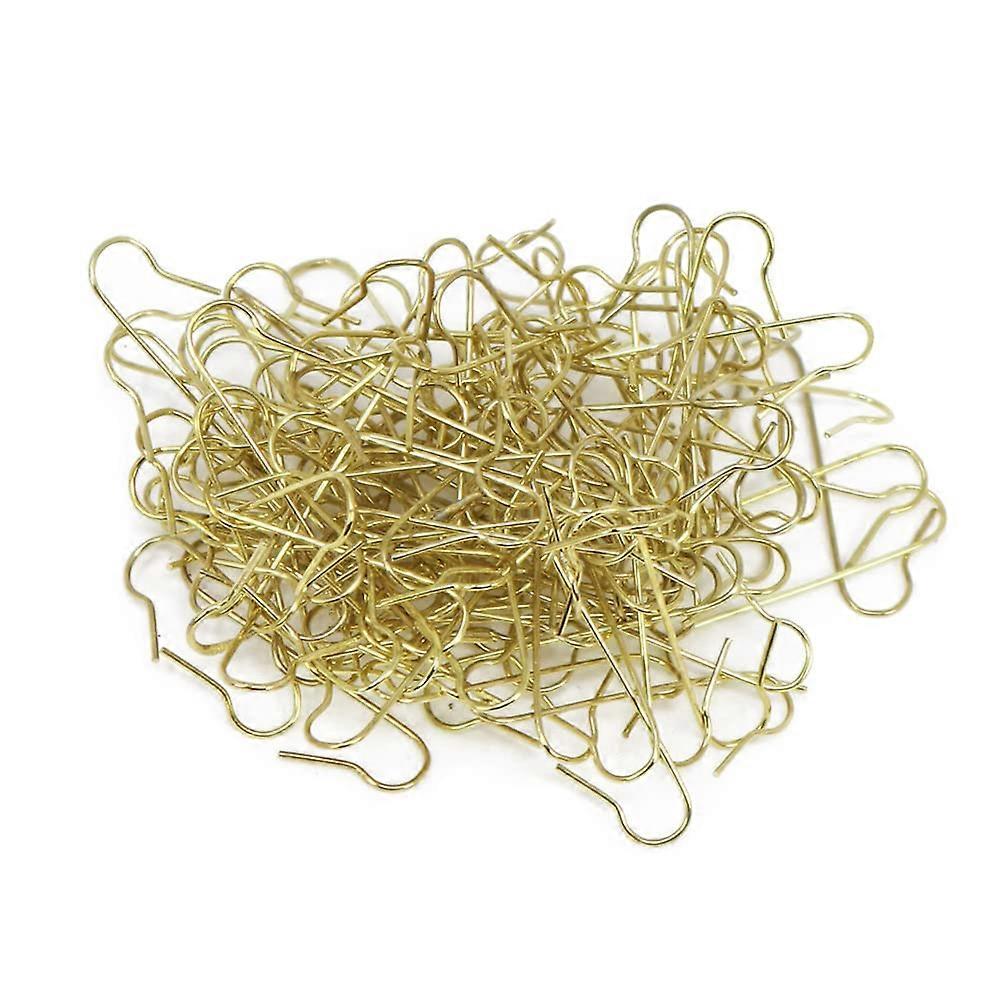 100 x Hooks for Christmas Tree Decorations Double Hooks for Christmas Tree Decoration for Decorative Pendants 01 Gold 100 pieces