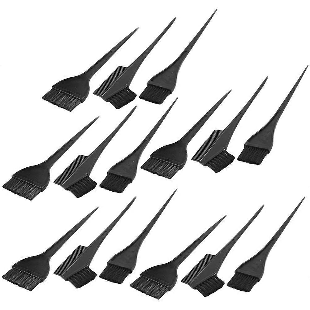Hair Dye Application Brush Professional Hair Comb For Home Salon Use Big Brush Small Brush And Comb 15Pcs