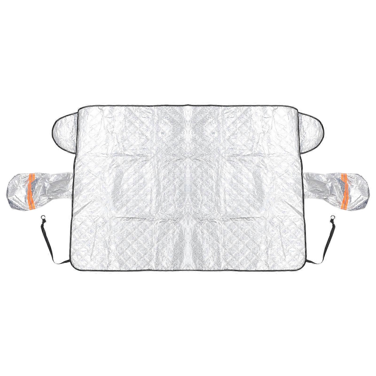 All-Weather Windshield Cover For Car Winter Parking Driving Sunny Weather 150.00X113.00X0.50CM Versatile Use 1Pcs