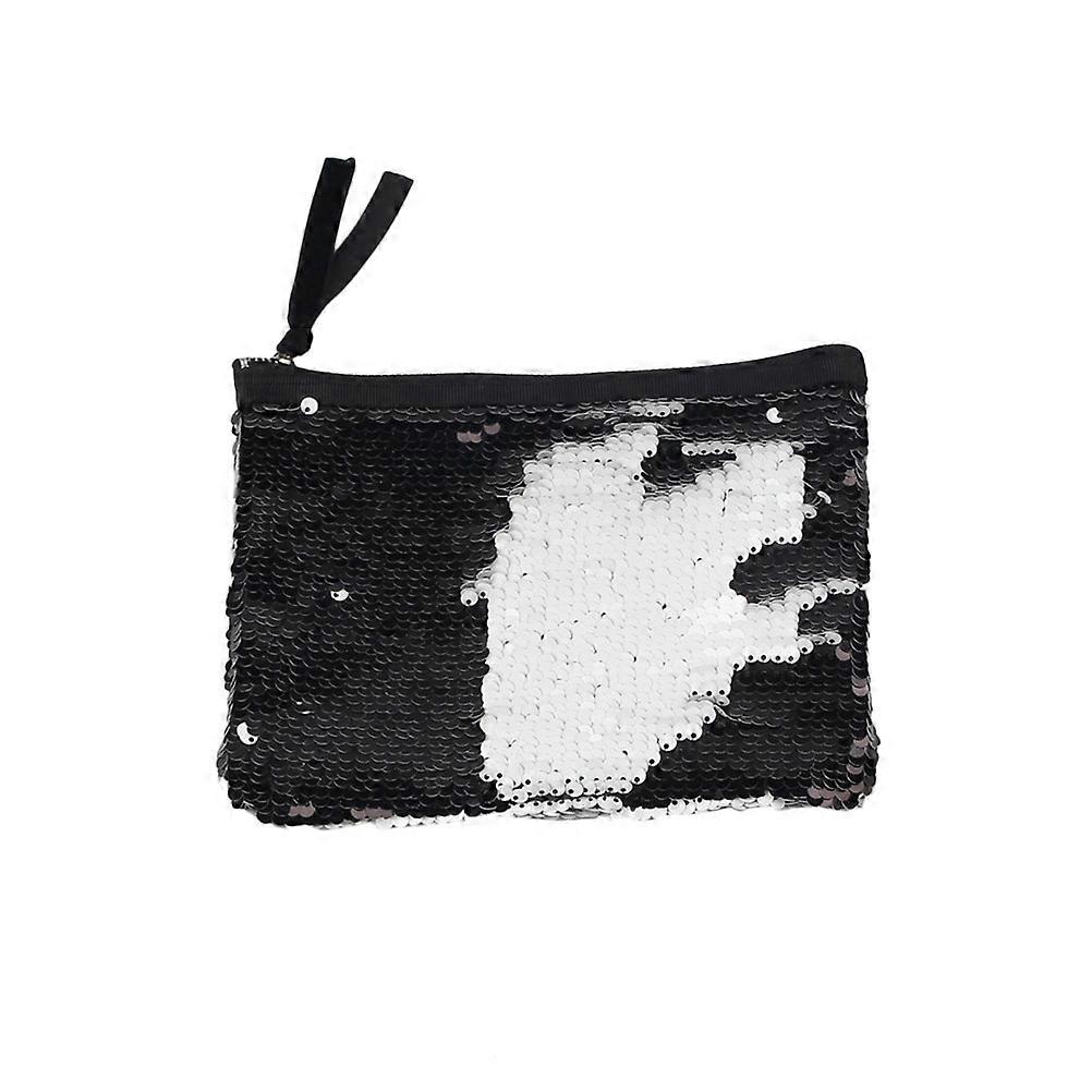 Women's Shiny Evening Clutch Bag Black Rectangular Shape For Other Occasions 1Set