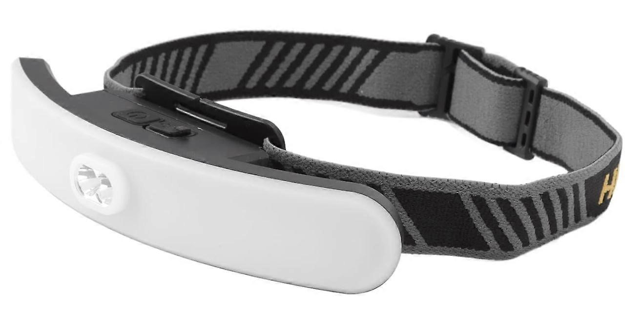 Head Torch 1000LM USB Charging White & Red Outdoor Head Torch(Black)