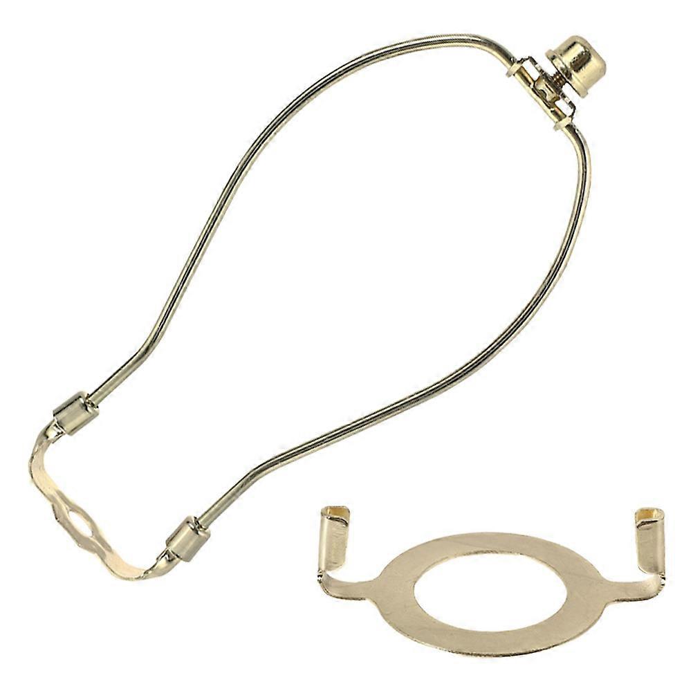 Lamp Shade Holder Replacement Lamp Shade Harp Office Use Harp Shape 7.5X3.7X0.2in 1Set