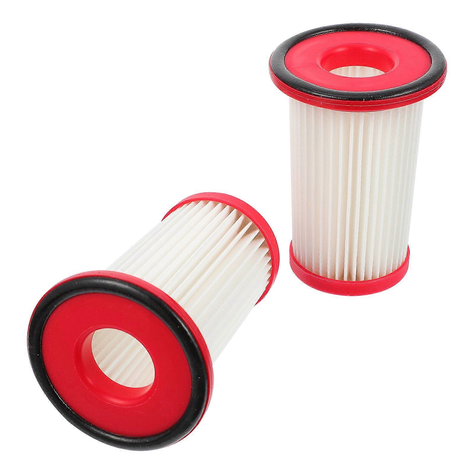 Dust Collection Vacuum Filter Parts Replacement For Vacuum Cleaners Orange 7.5X7.5X10CM 2Pack