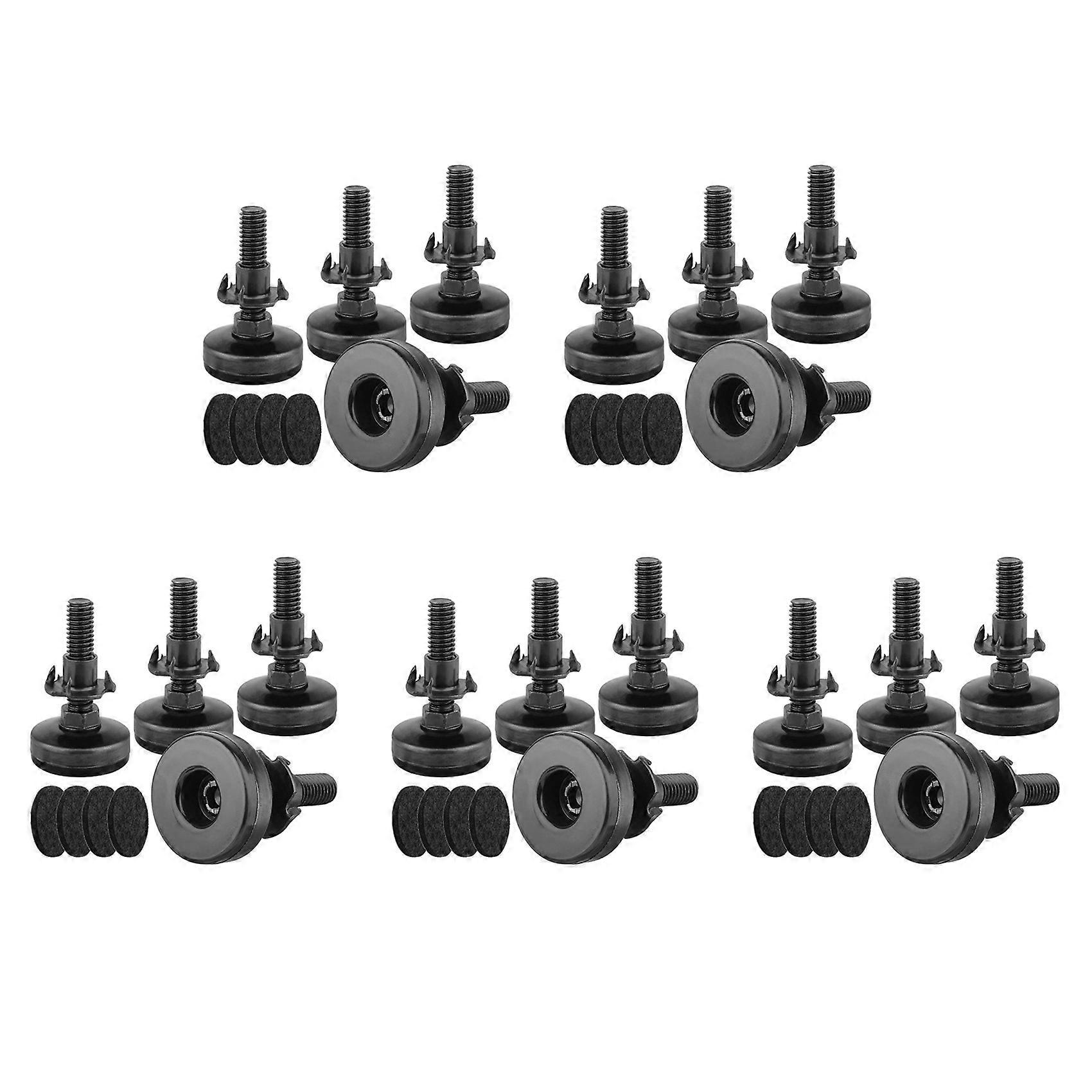 4Pcs Furniture Levelers Adjustable for Cabinets Tables Chairs Raiser