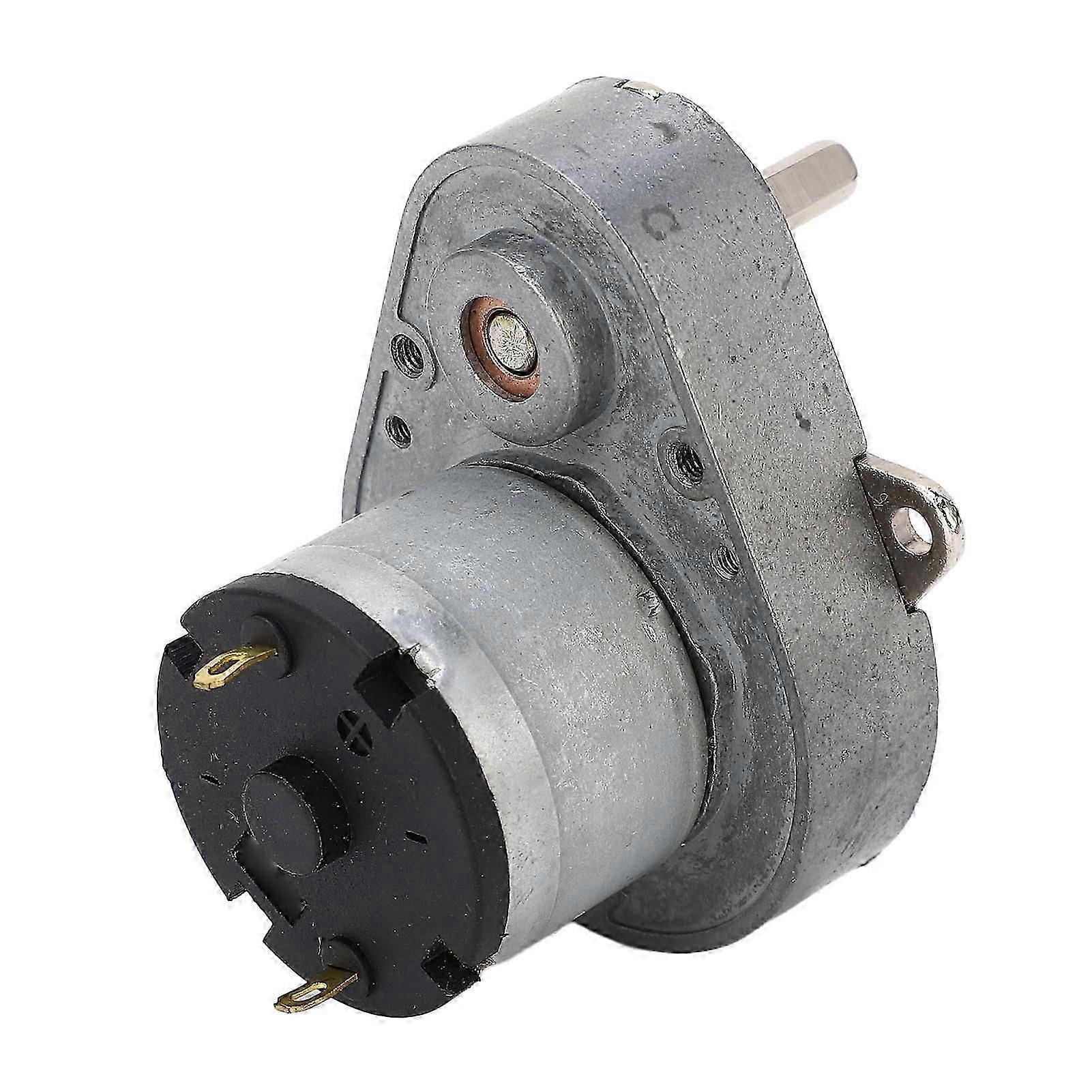 DC24V μόνο κλειδώνοντας τη σπείρα ορείχαλκου 48E520 10RPM ορείχαλκου μηχανών μείωσης ταχύτητας μηχανών εργαλείων μόνη