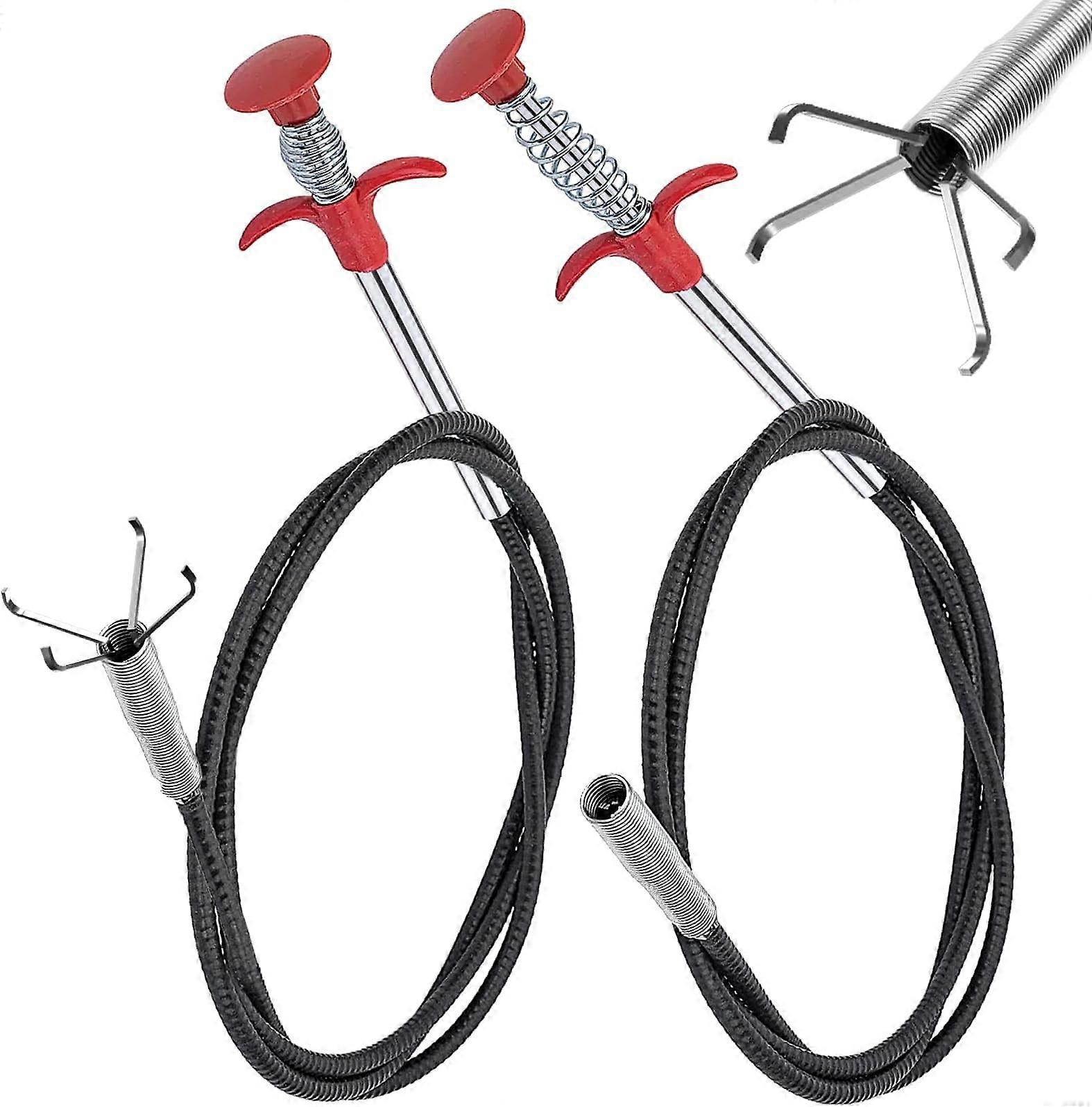 2 pieces flexible telescopic pliers, pipe dredger suitable