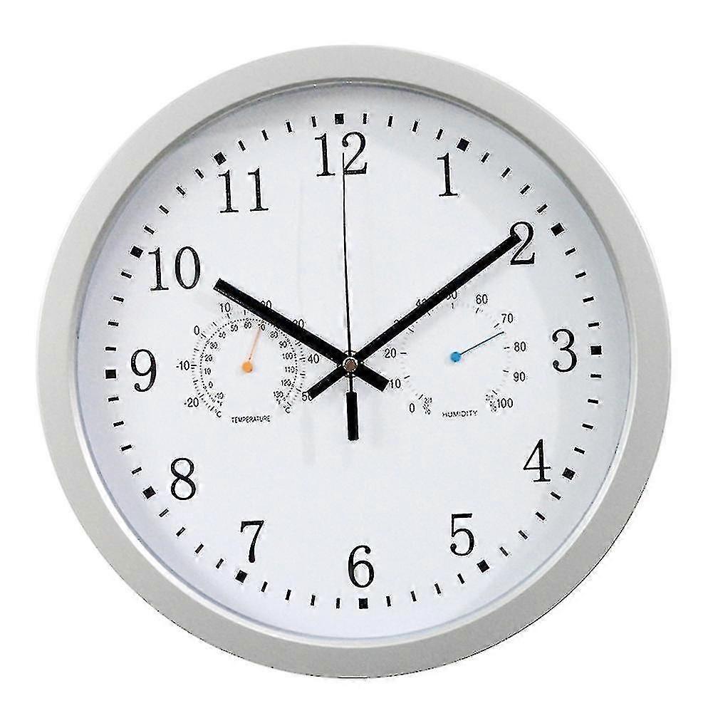 12-Zoll-Uhr Automatische Zeit-Scanning Funkgesteuerte Wanduhr