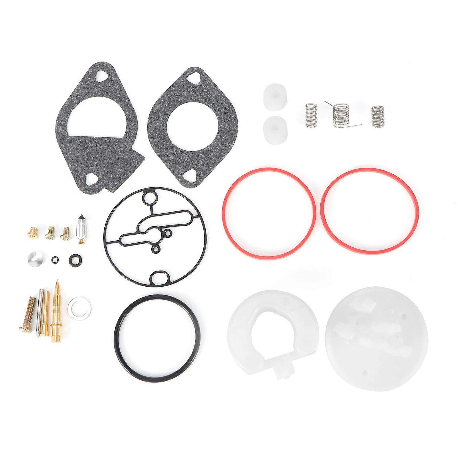 25Pcs Carburetor Overhaul Kit with Fuel Solenoid Valve for Crafter Replacement Accessory