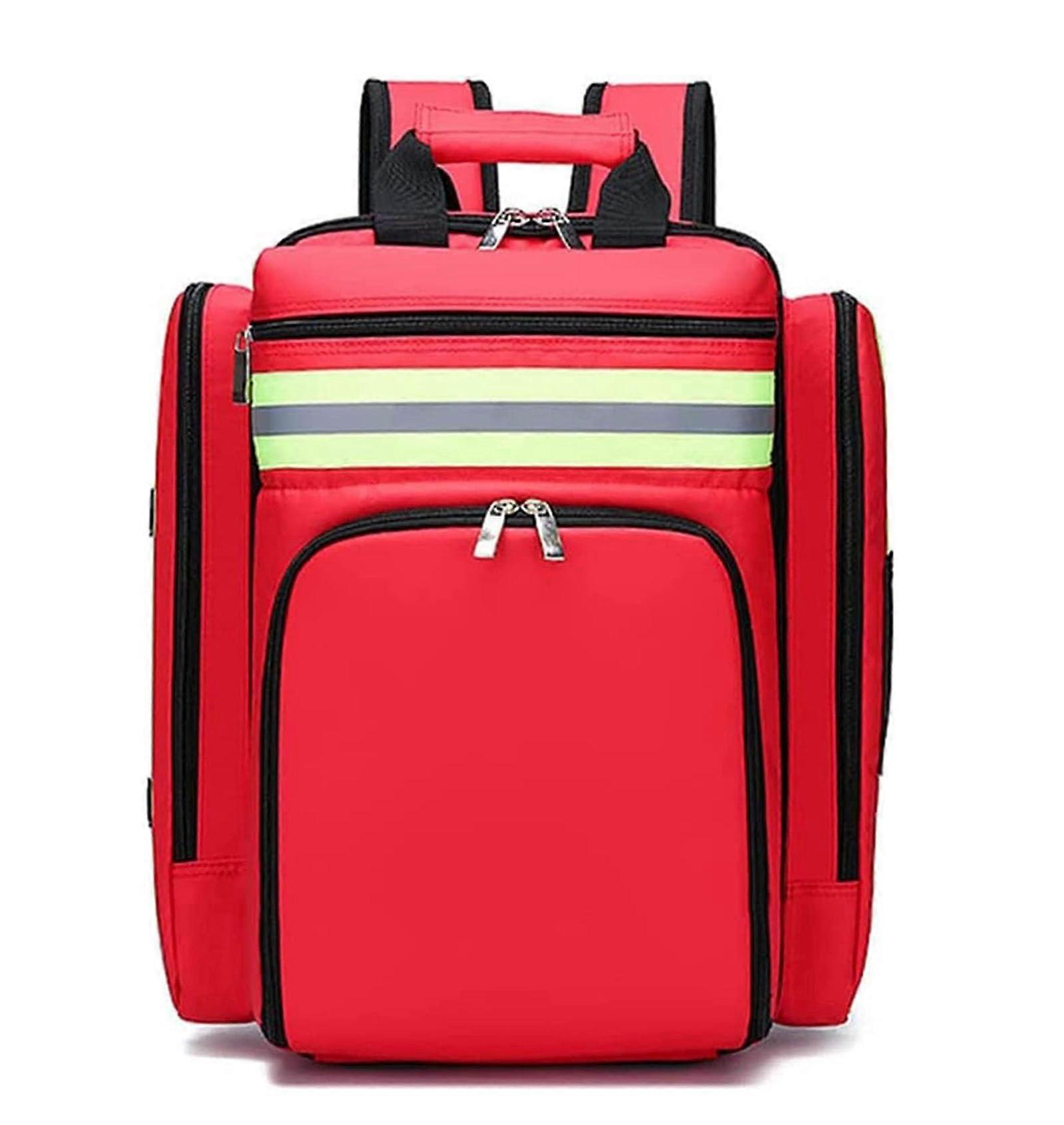 Portable First Aid Bag, Trauma Bag for Emergency Relief, Emergency Backpack, Flood Prevention Backpack, and Emergency Storage Case (Color: B)