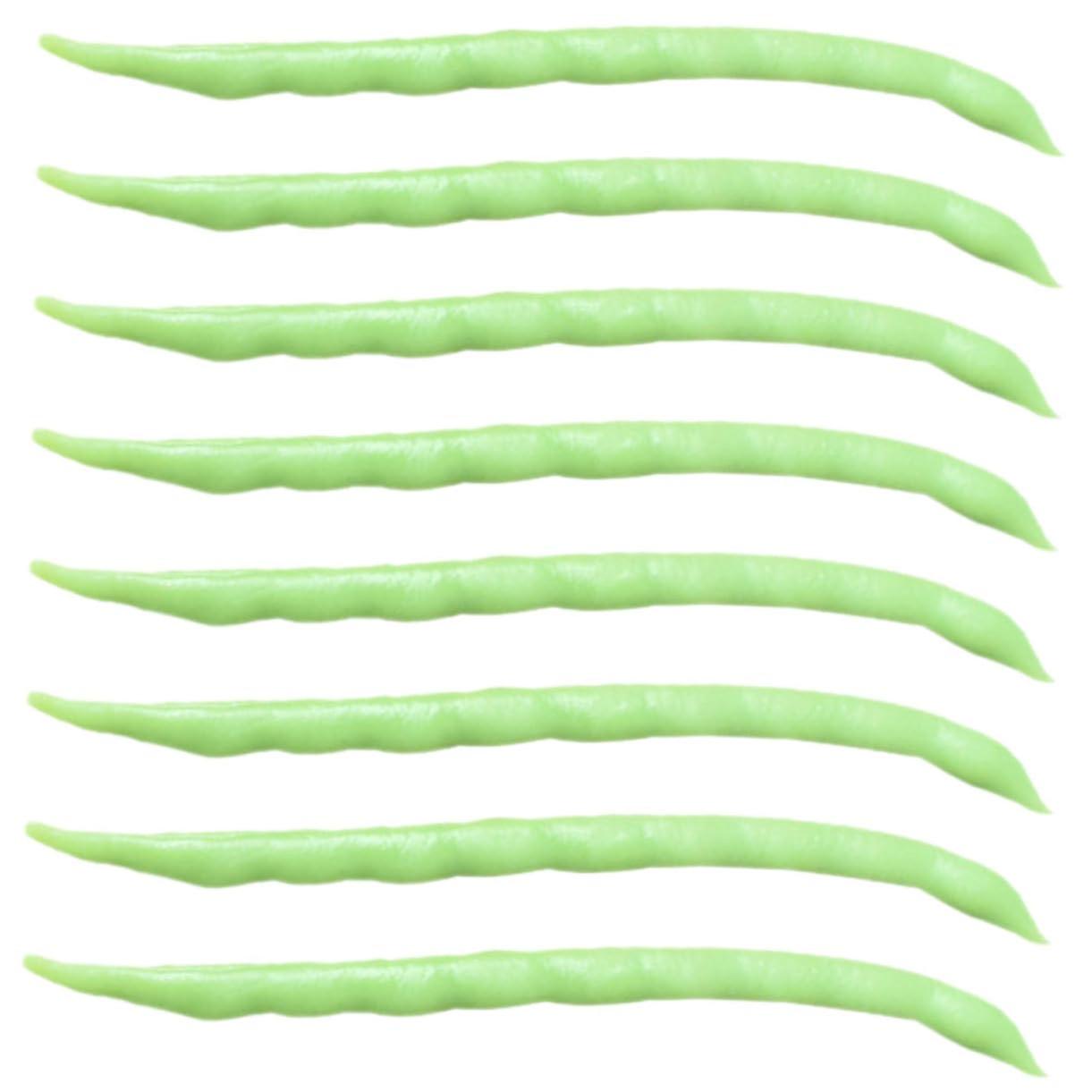 Realistic Bean Models 8-Piece Vegetable Prop Set for Restaurant Photo Shoots and Food Styling