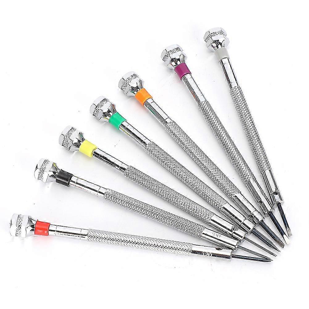0.8-2.0mm Copper Slotted Screwdriver Set for Watch Repair Kit Tools