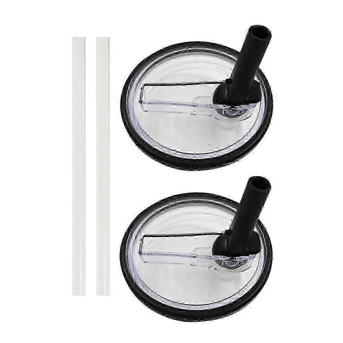 40oz Replaceble Tumbler Flip Straw Lid for Quencher Straw Lid Replacement Fit for HydroJug Traveler Part B