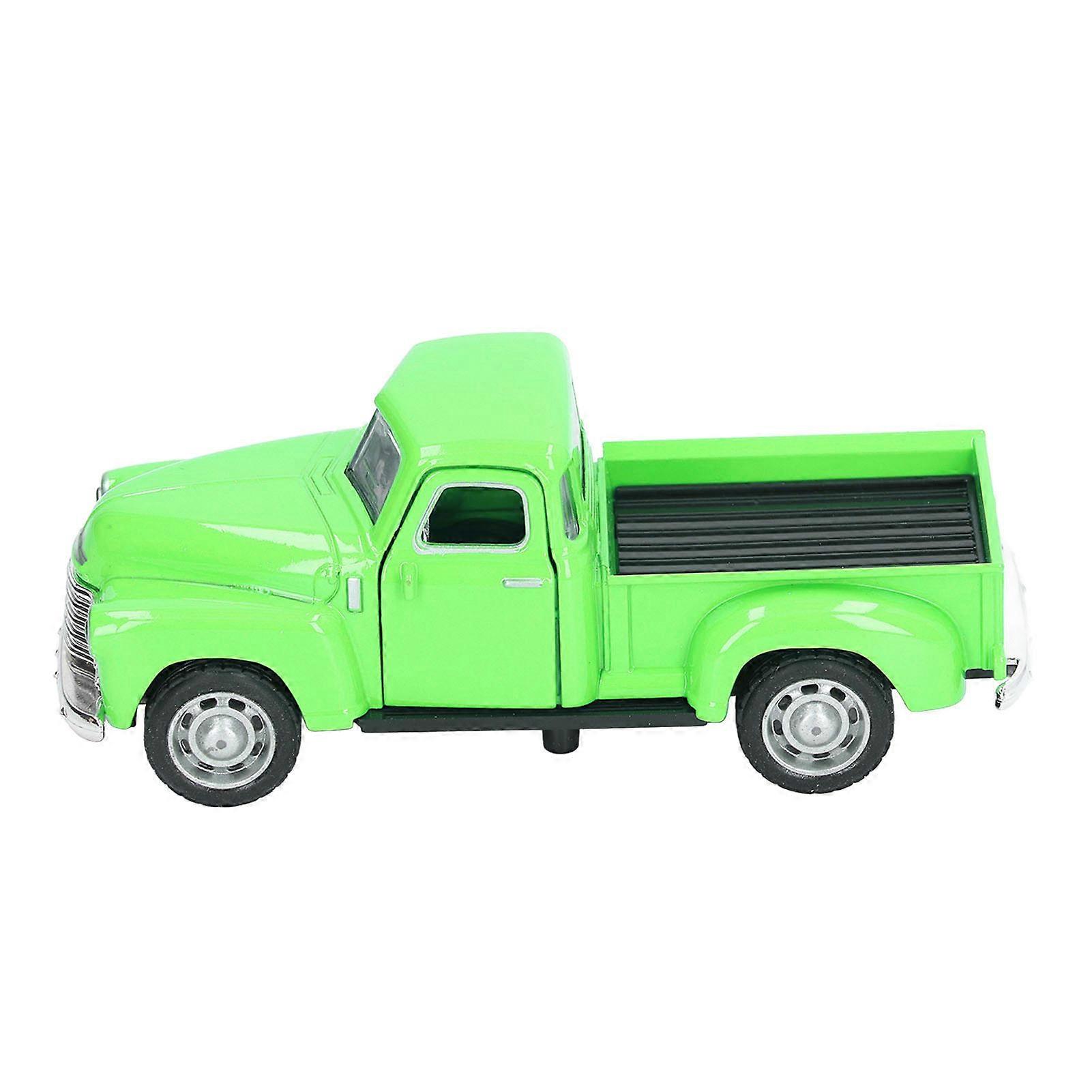 1:32 Diecast Model Car Miniature Realistic Alloy Casting Toy Car Pickup Truck for Kid Type 2 