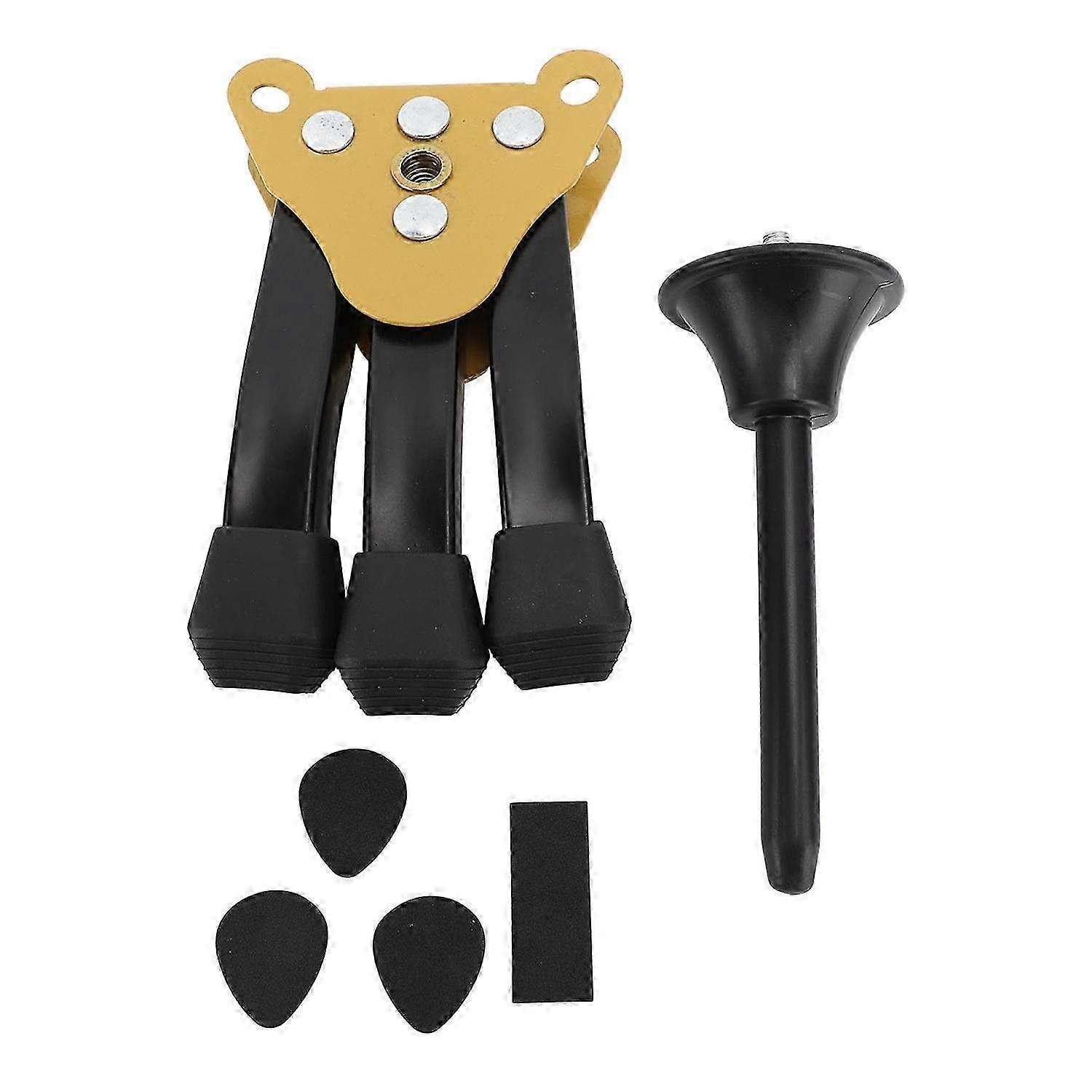 Flute Clarinet Stand Portable Anti Slip Foldable Rugged Oboe Holder Stand for Soprano Saxophone Wind