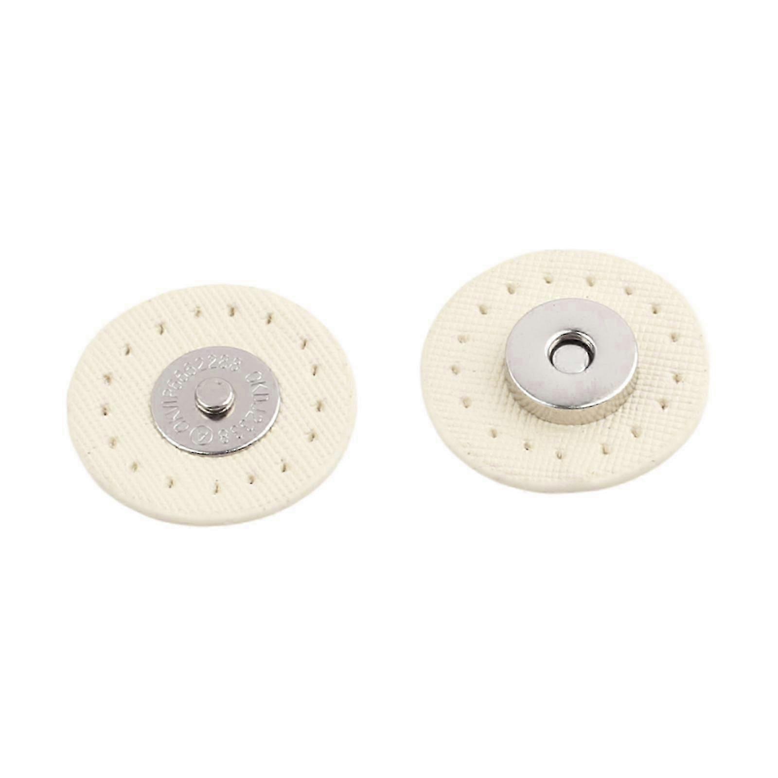 Round Snap Buttons Set Clothes Handmade Bag Closures Fastener Sew on Buttons Khaki