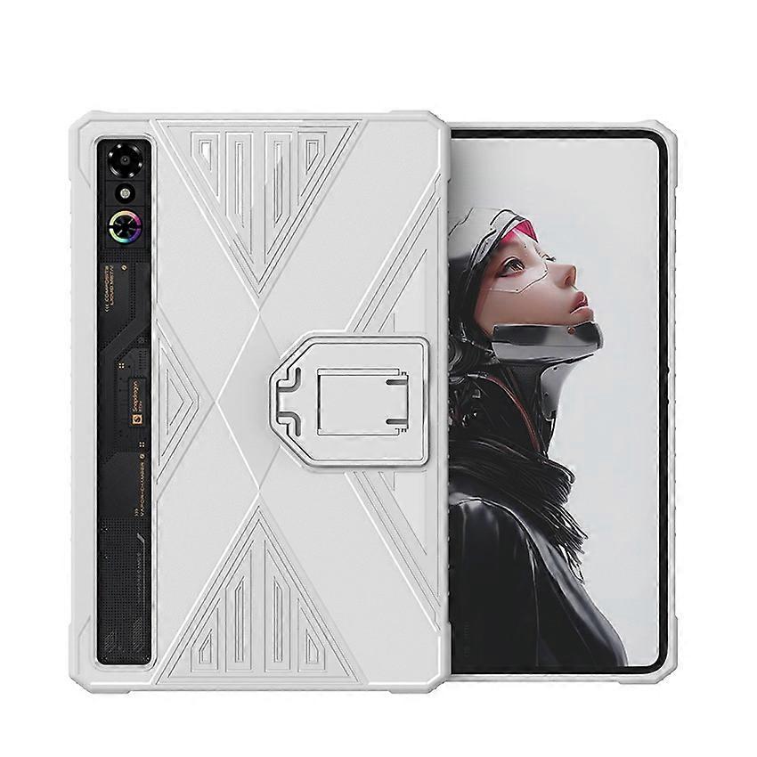 Gaming Tablet Case Protective Soft Case with Stand Accessories for Nubia Red Magic 3 PRO (White)