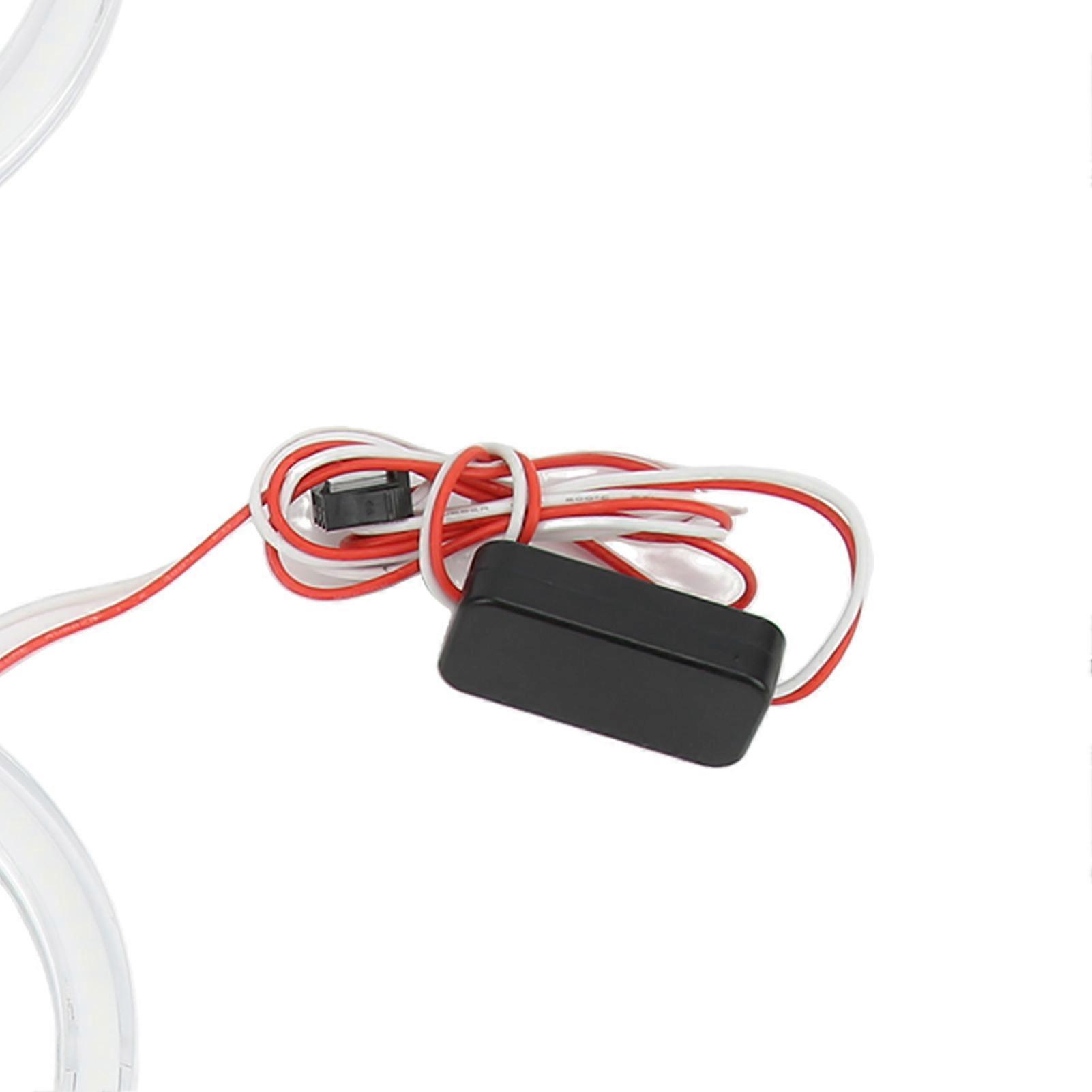 White LED Headlight Angel Eyes Halo Rings for M4 Style Replacement for M2 M3 M4 M5 F10 F13 F18 F22 F30 F31 F32 F33 F34