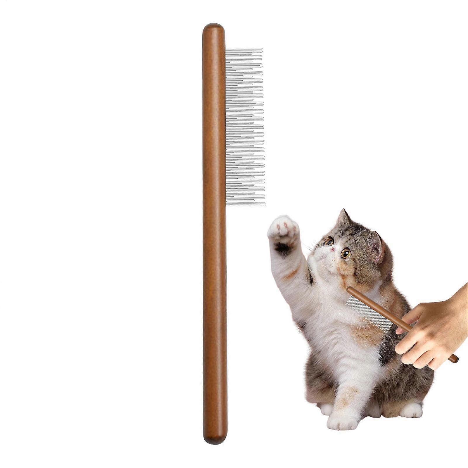 Demating Comb for Pets - Portable Lightweight Hair Remover for Puppies, Kittens, and Hamsters, Compact Design