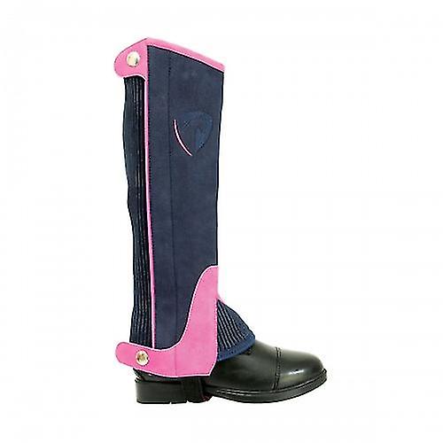 Hy Childrens/Kids Belton Suede Half Chaps