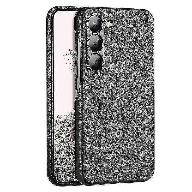 Shockproof Leather Case Designed for Compatible Use with Certain Brand's Galaxy S23 Ultra, S23 Plus, and S23 Featuring a Metal Lens Protecti
