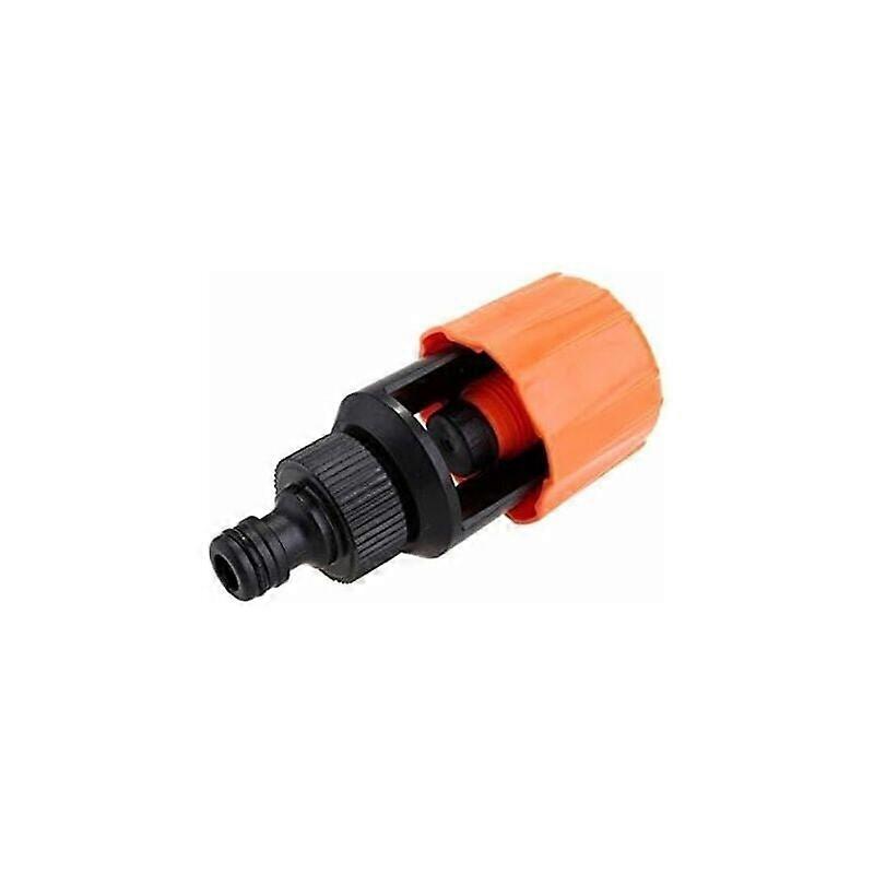 Universal kitchen/bathroom faucet with garden hose adapter